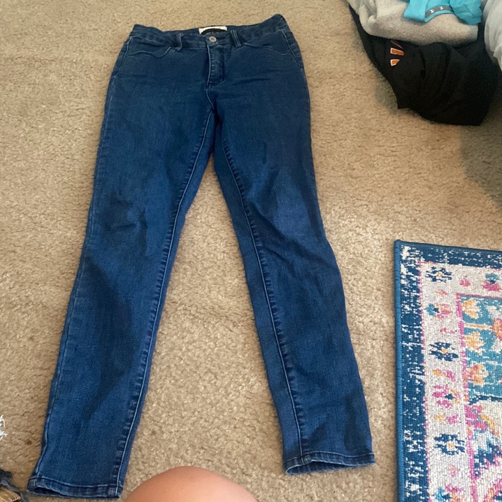 dark denim jeans